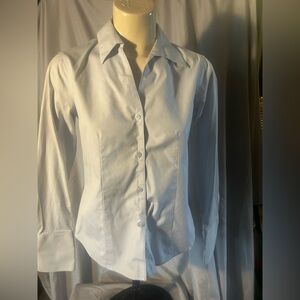 Jones New York Light Blue Dress Shirt